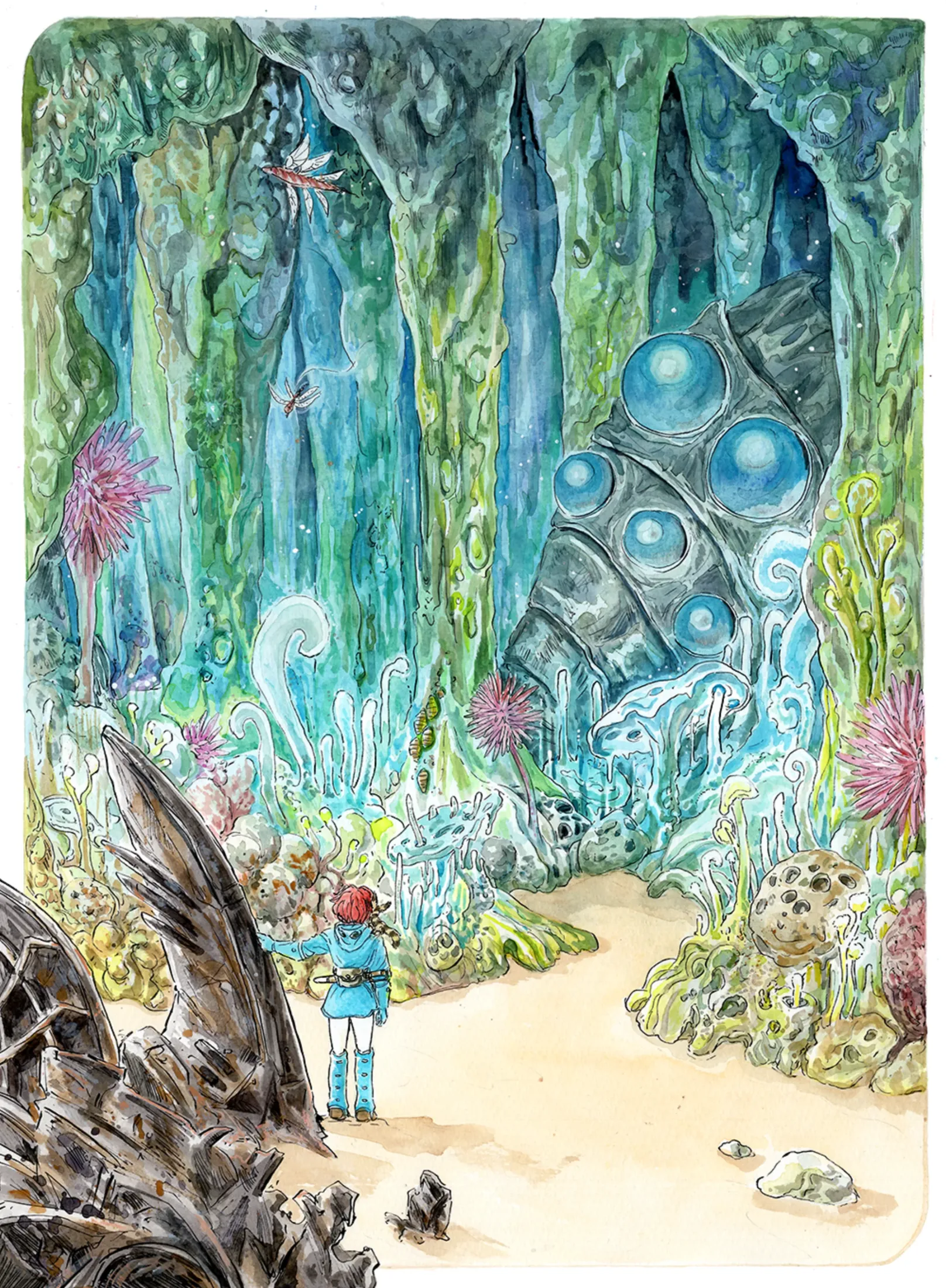 Private commission artwork: Nausicaa.