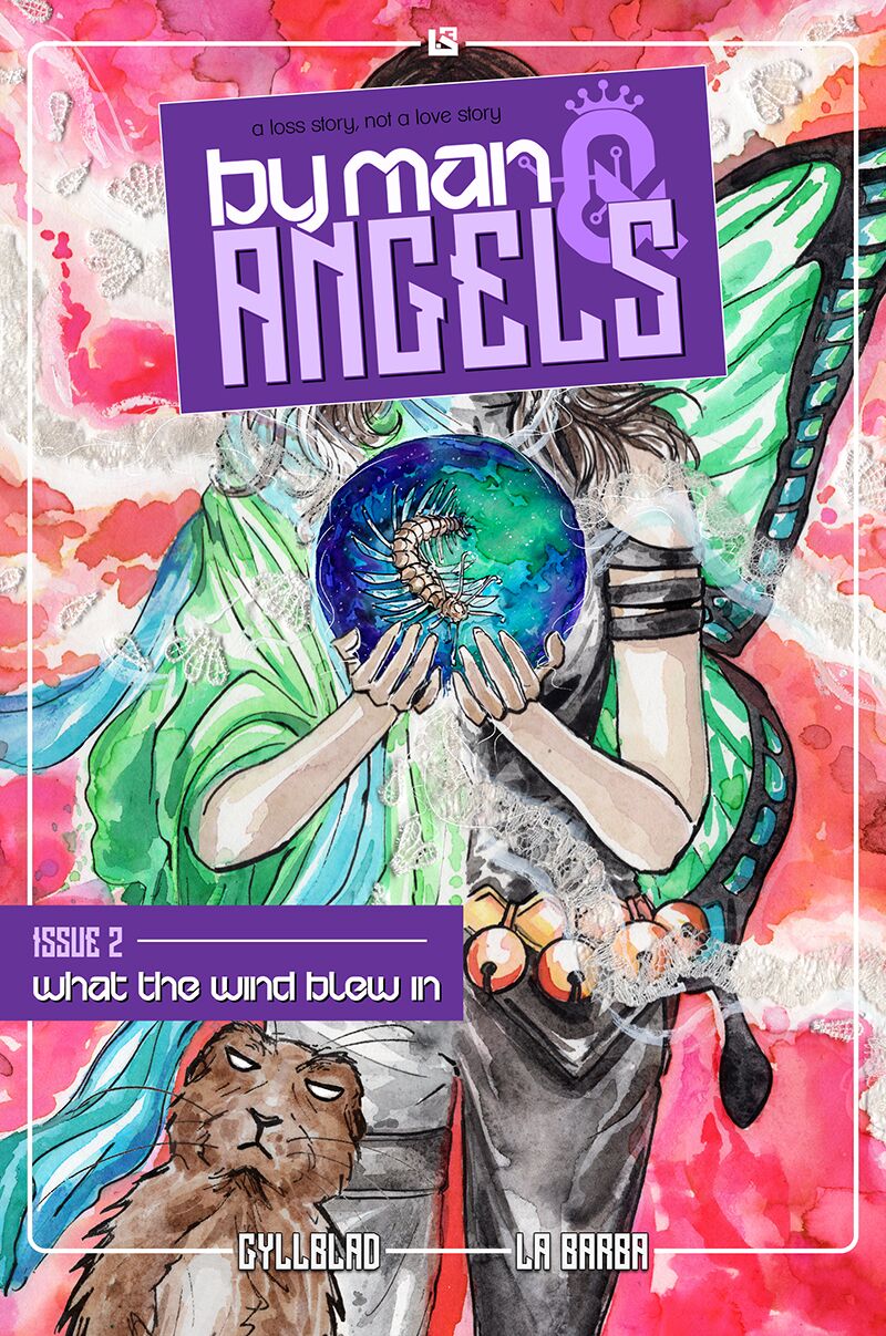 By Man and Angels sample page 1, issue 2.
