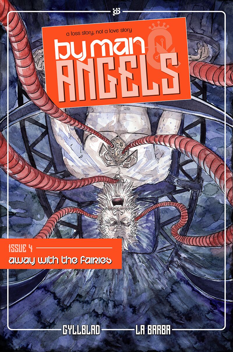 By Man and Angels sample page 1, issue 4.